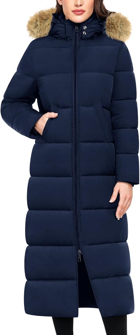 Women’s Long Quilted Puffer Coat